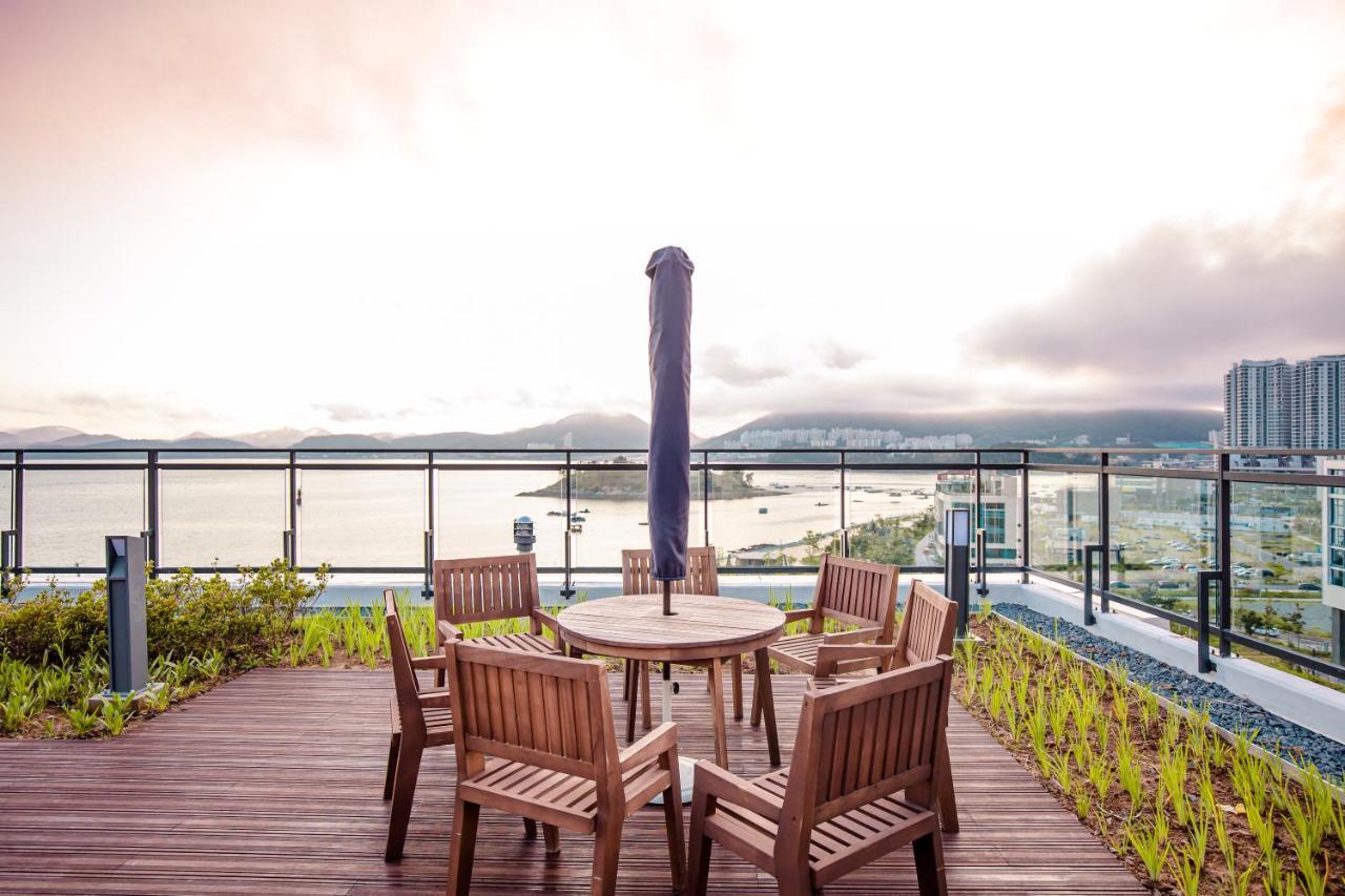 Lotte Castle Marina Aparthotel Yeosu Exterior photo